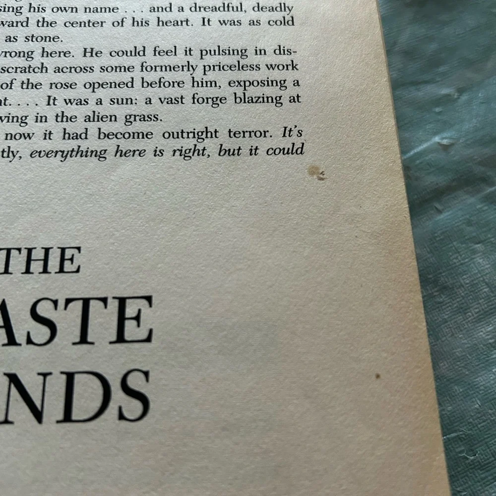 Stephen King The Waste Lands The Dark Tower Book III